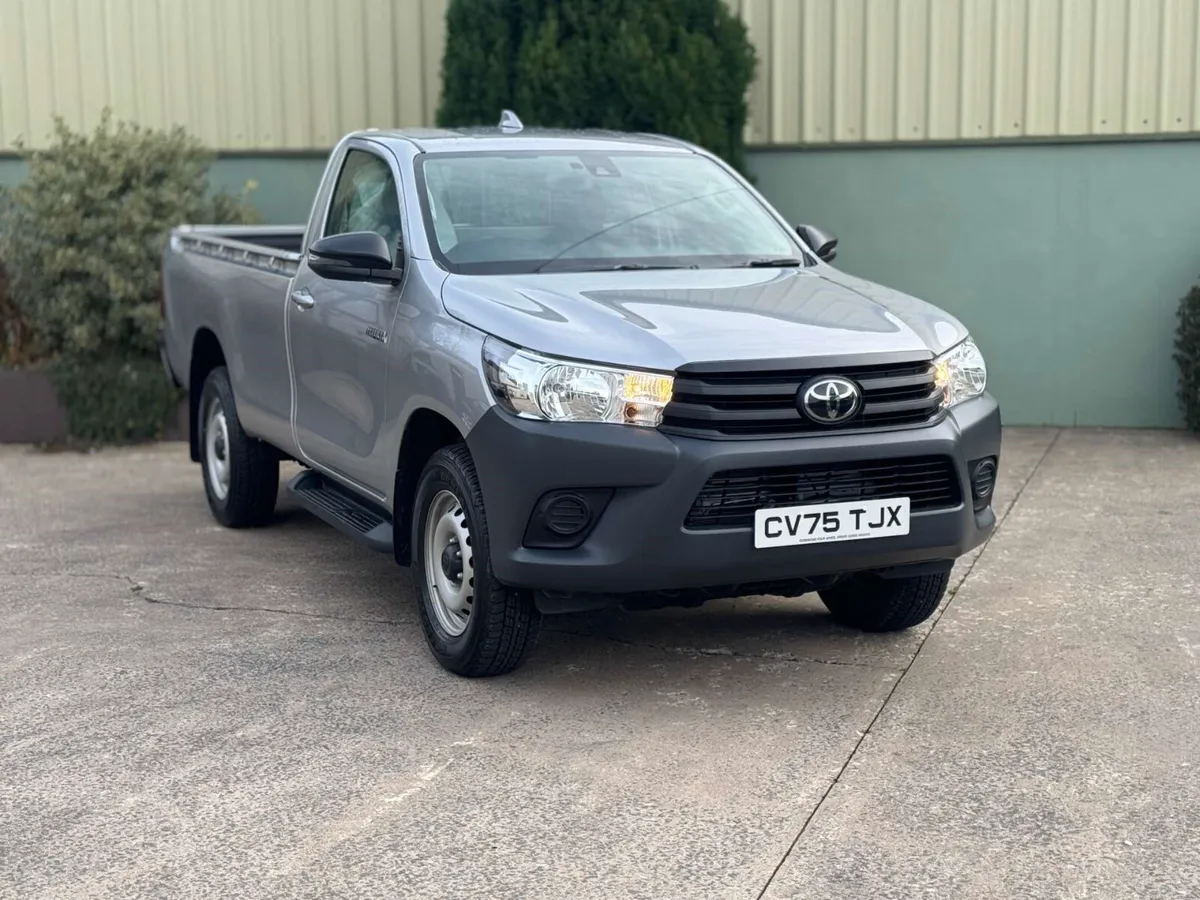 Toyota Hilux 2025, Single Cab, No Brexit Fees! - Image 1