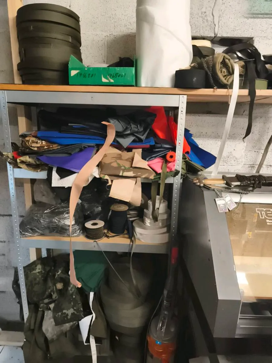 Webbing and fabrics job lot