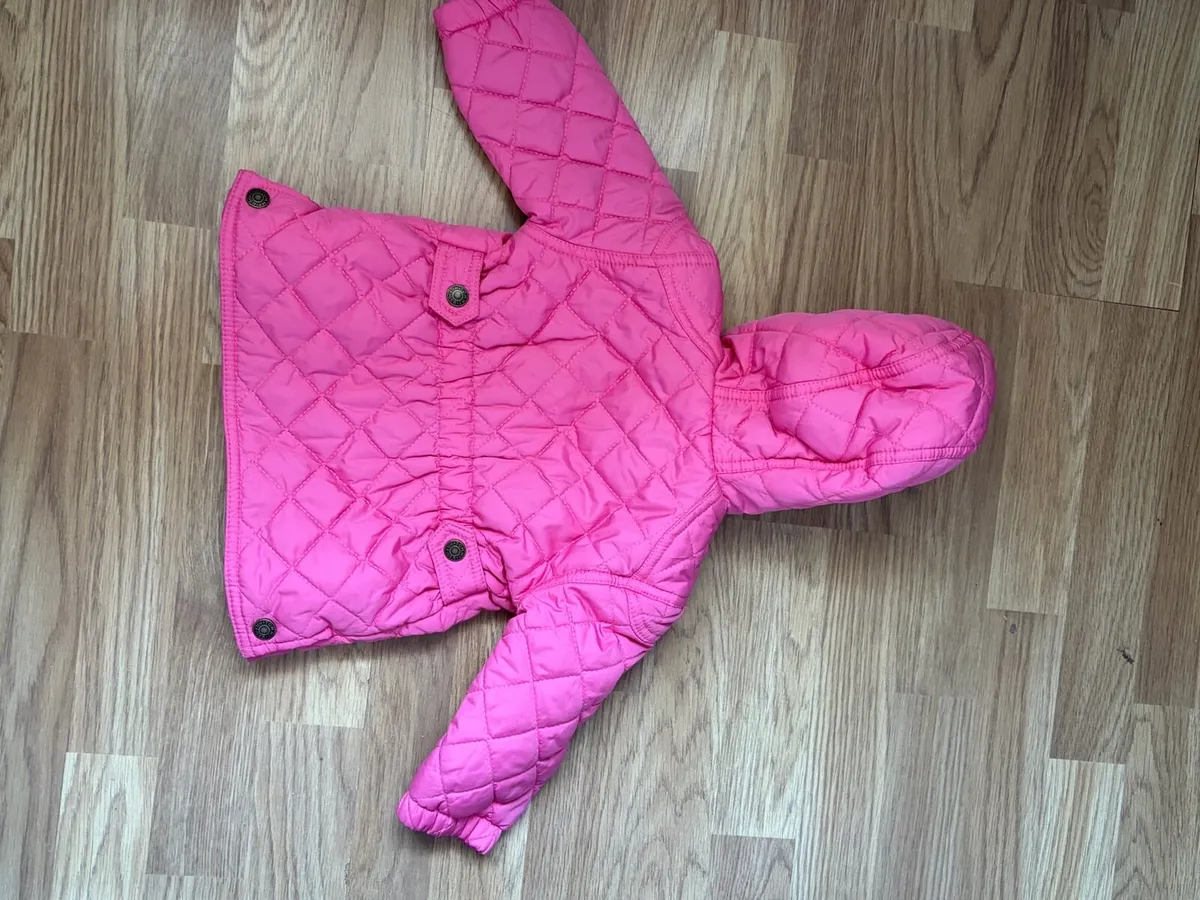 Baby’s tommy Hilfigher pink new coat with tags - Image 3