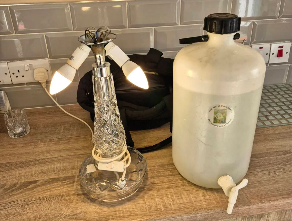 WATERFORD CRYSTAL ACHILLBEG MUSHROOM PLEASE NO SIL - Image 1