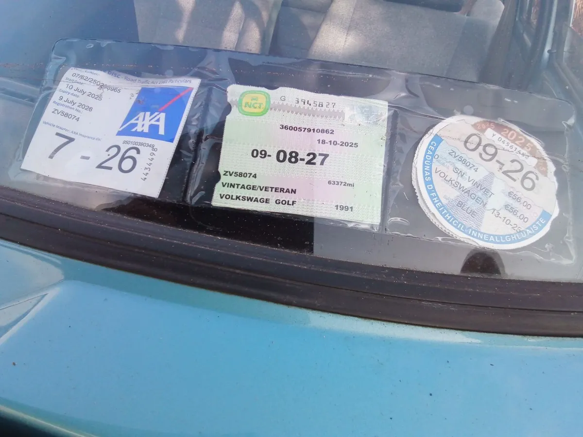 Volkswagen Golf 1991 - Image 2