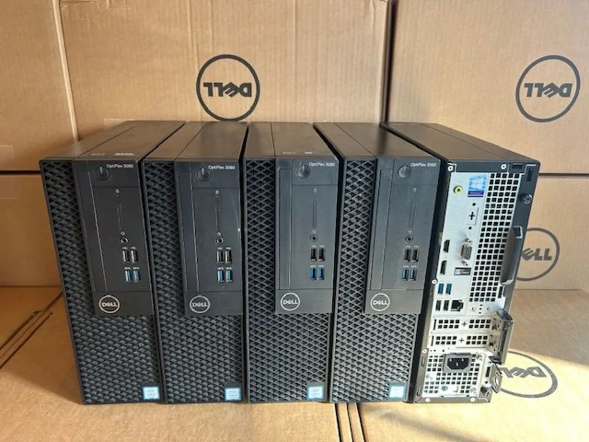 Dell Optiplex 3060/i5/16GB Ram/SSD/New24" Monitor - Image 3