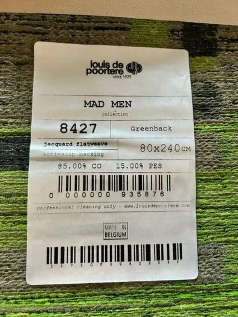 Louis De Poortere Runner 240 x 80 cm Brand New - Image 3