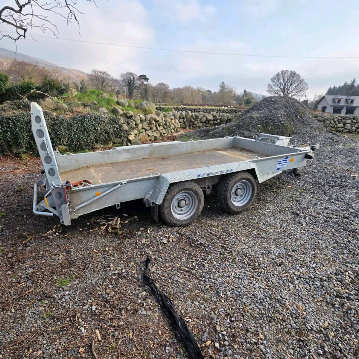 2025 ifor william Gh126 plant trailer - Image 1
