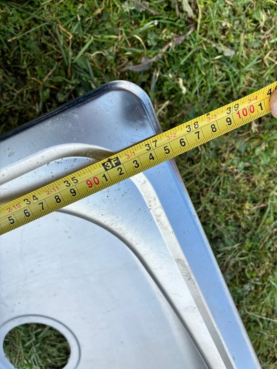 Stainless Steel Kitchen Sink with Drainer - Image 2