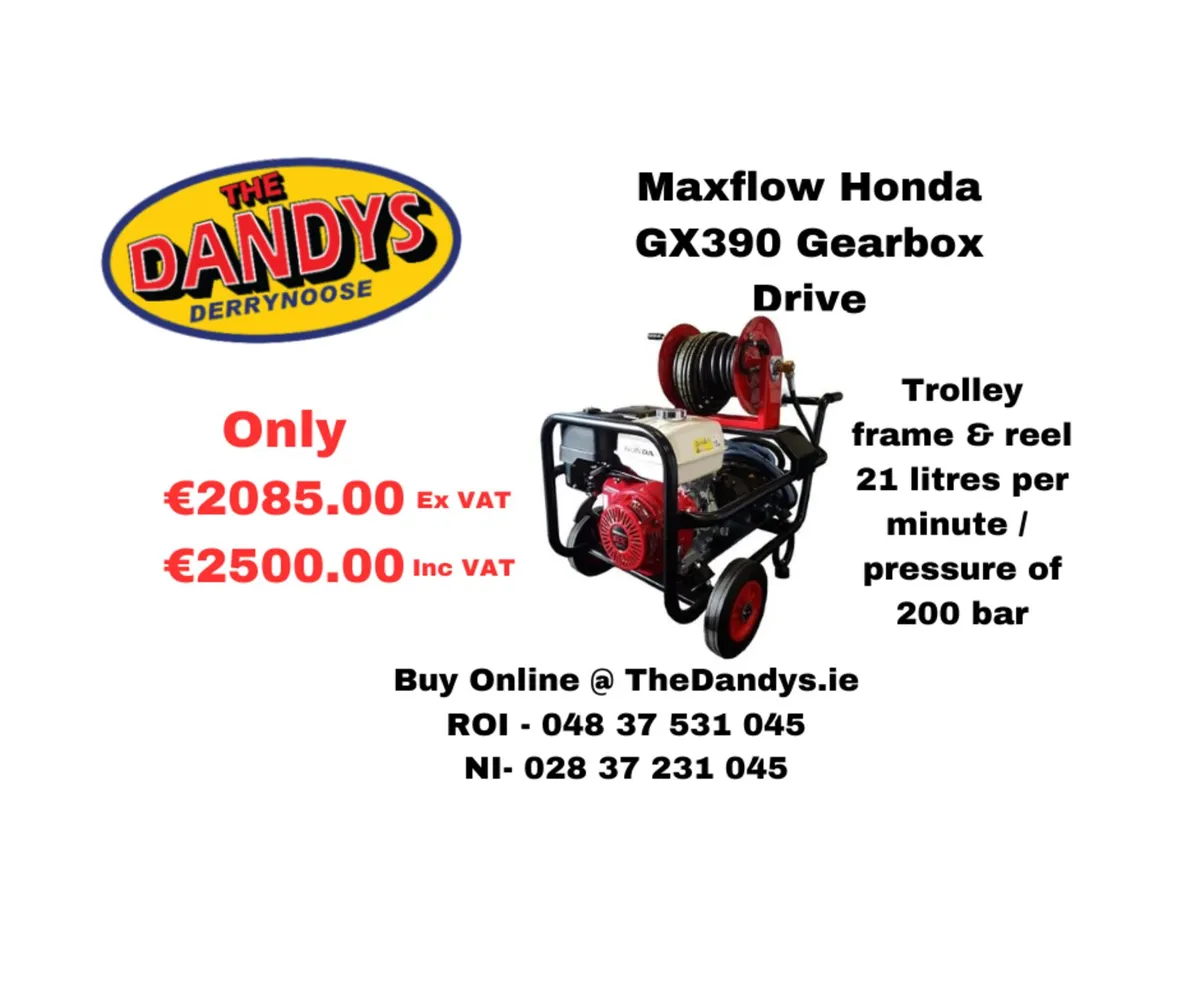 Maxflow Honda GX390 - 3000 PSI - Image 1