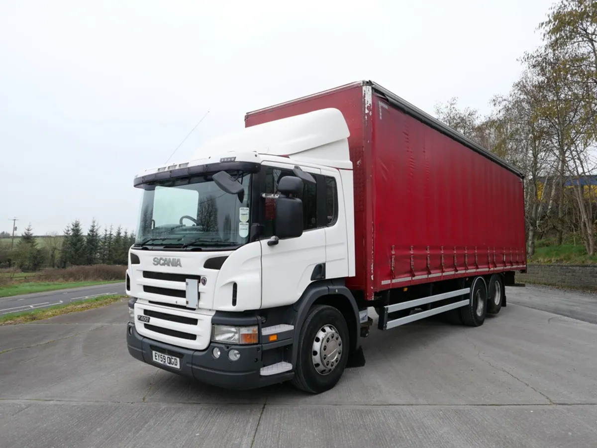 2010 Scania P400 6x2 Curtainside R1-01228 - Image 3
