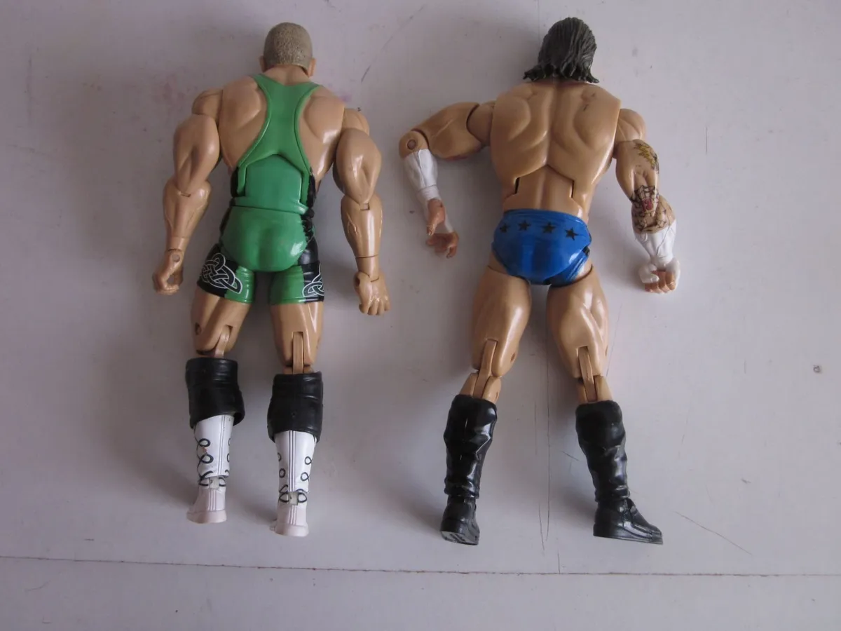 2005 WWE Jacks Deluxe Wrestling FiguresX4 - Image 2