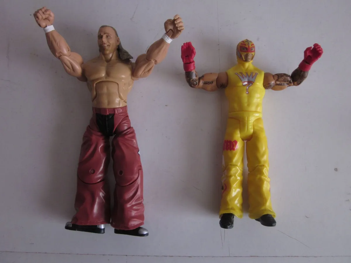 2005 WWE Jacks Deluxe Wrestling FiguresX4 - Image 3