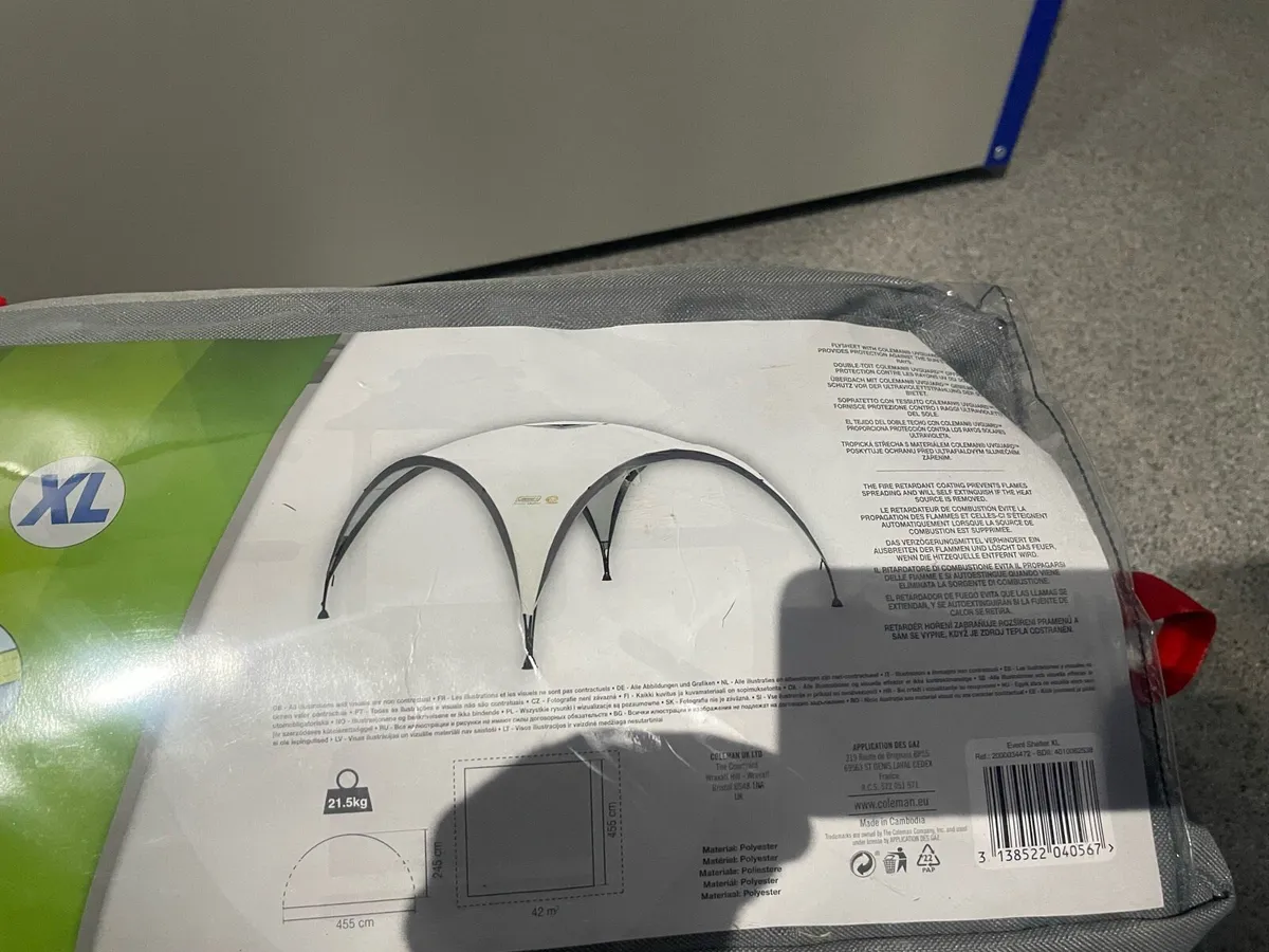 Coleman Event Shelter XL Gazebo €230 - Image 2