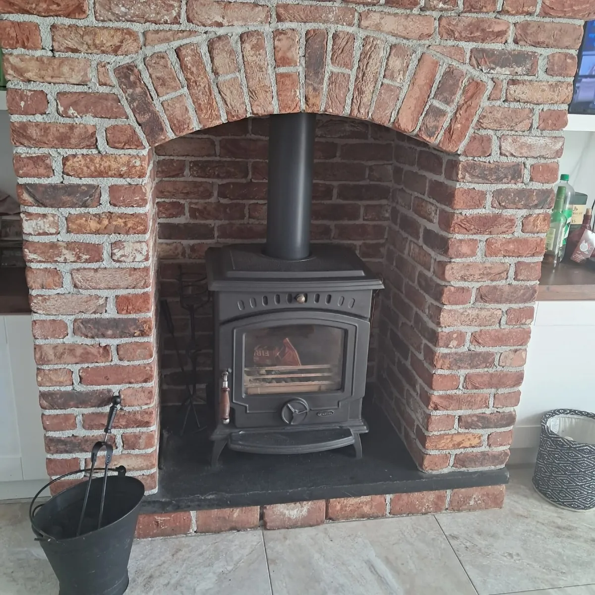 Stanley Wood Burning Stove - Image 1