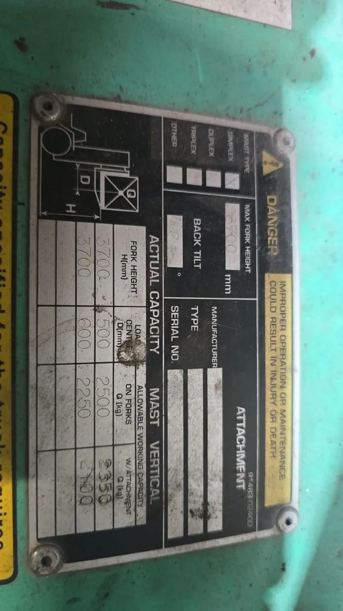 Mitsubishi Forklift - Image 4