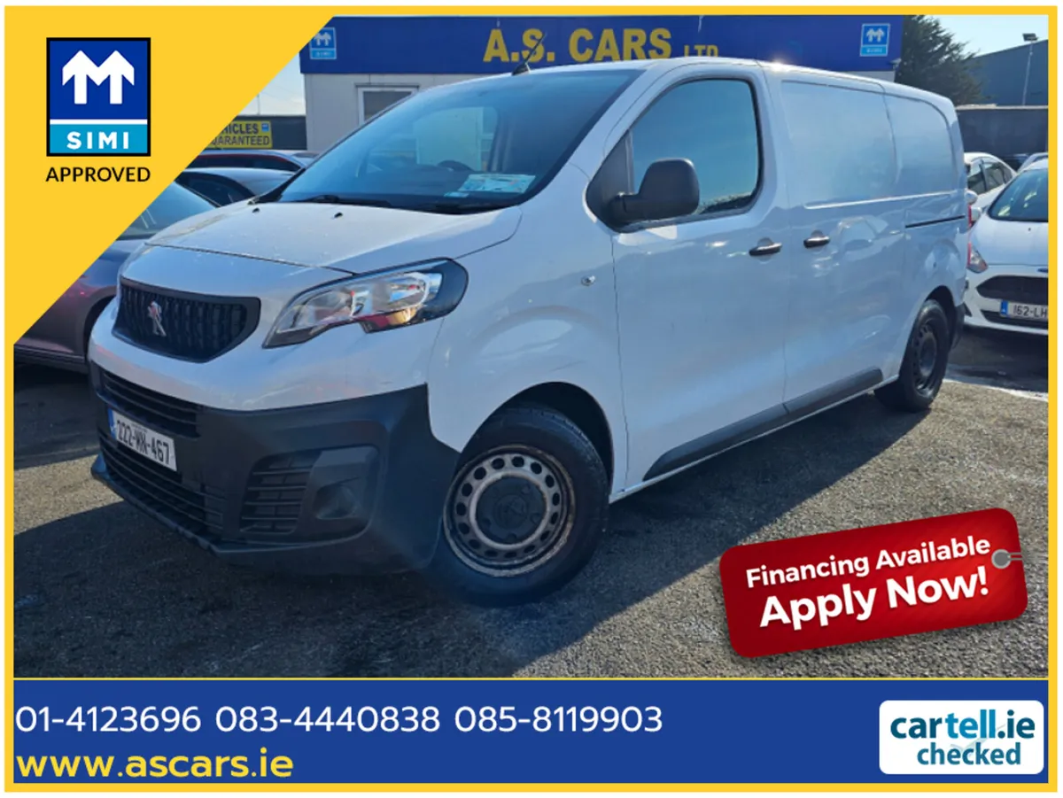 Peugeot Expert ACTIVE TWIN SLIDING DOORS ** 3 SEAT - Image 1