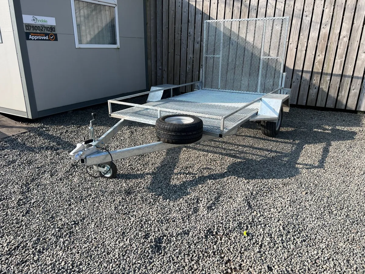 New Low Ride Trailer for Golf Buggy, Mower, Quad - Image 1