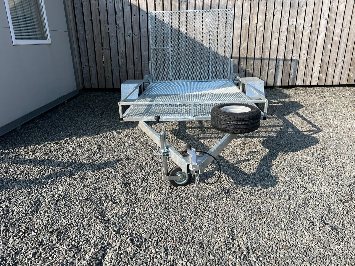 New Low Ride Trailer for Golf Buggy, Mower, Quad - Image 4