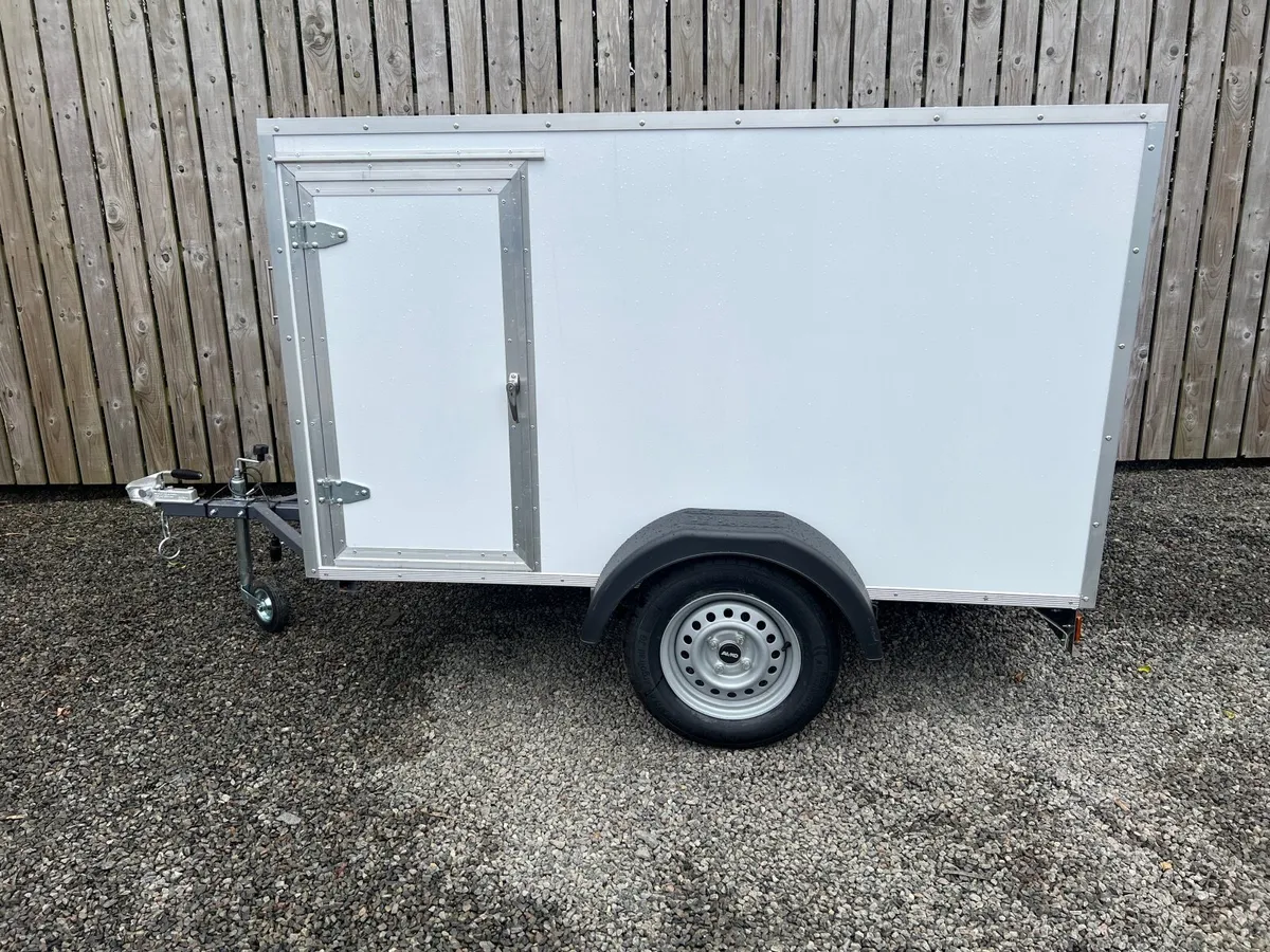 New 7ft x 4 x 4 Box Trailer, Tow a Van , Camping - Image 3