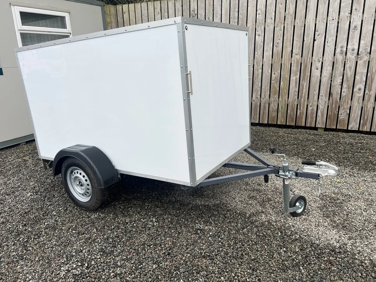 New 7ft x 4 x 4 Box Trailer, Tow a Van , Camping - Image 4