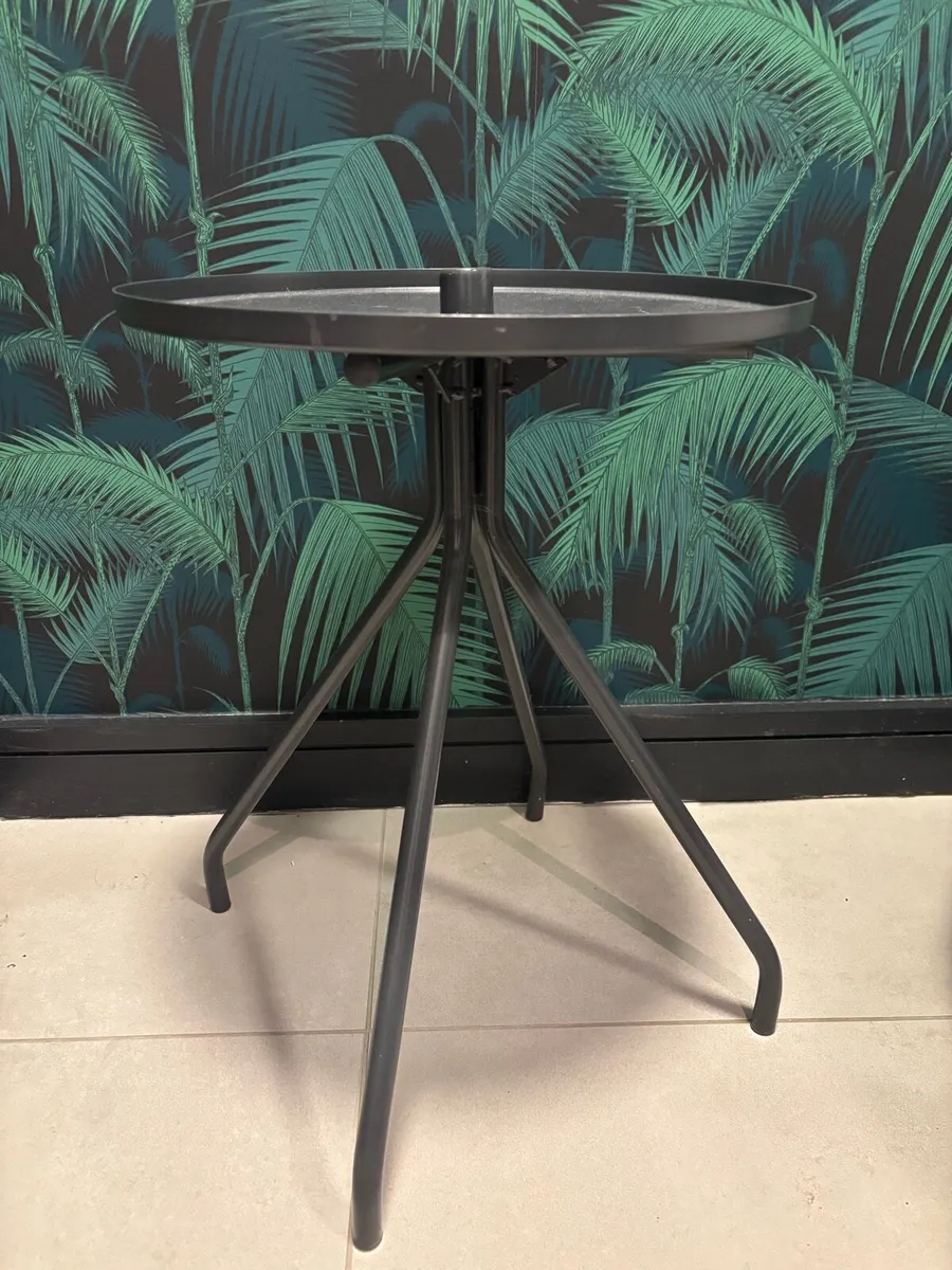 Grey side table x2 - Image 1