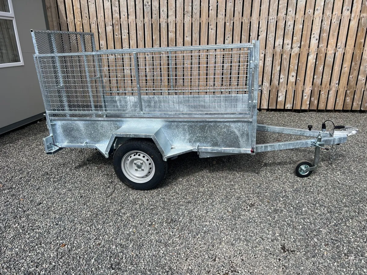 New 7ft x 4ft High Mesh Trailer - Image 2