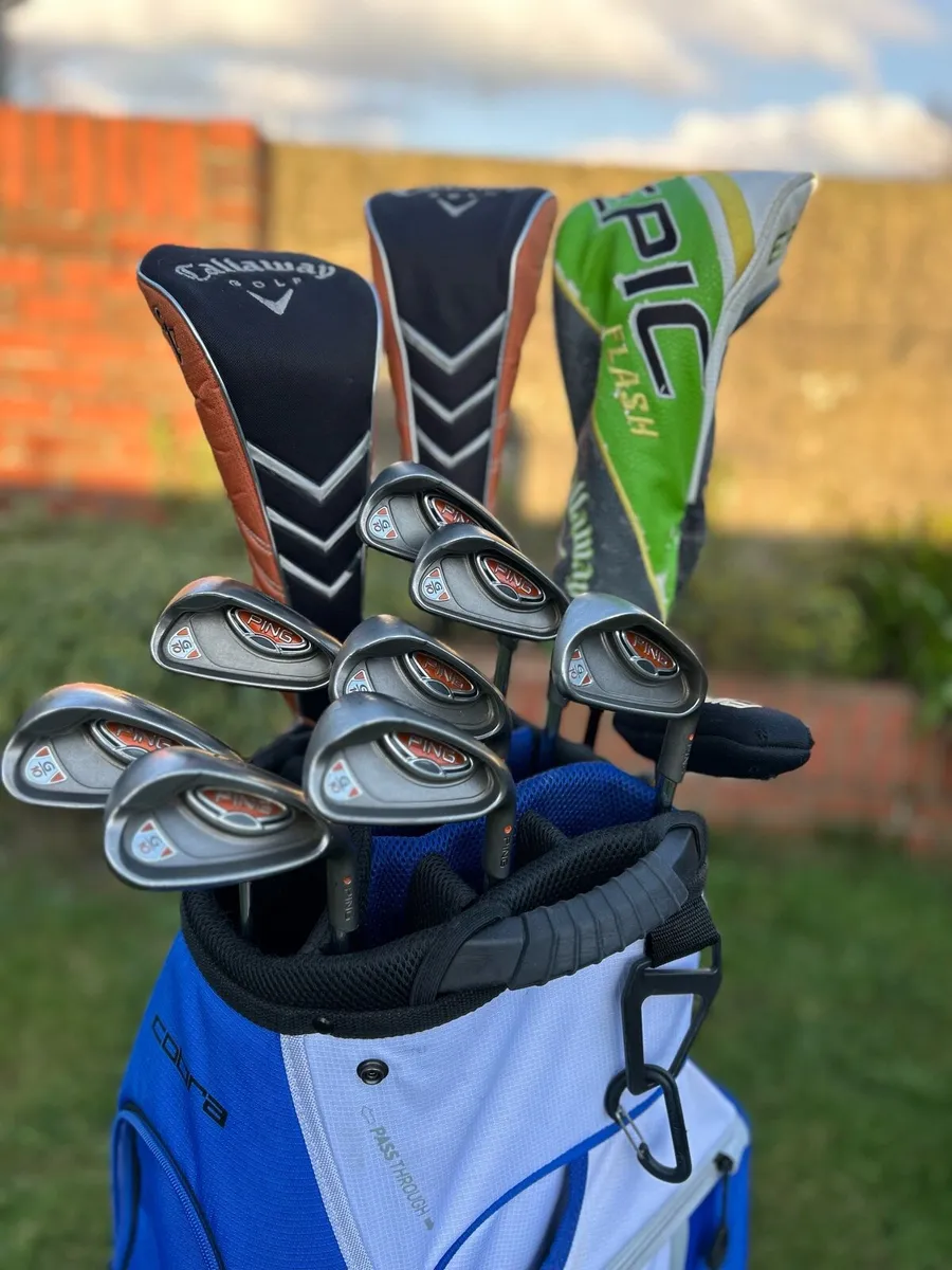 Full set of golf clubs - Image 1