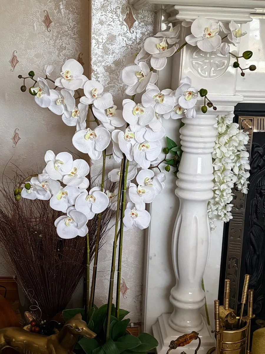 Artificial flowers orchids very tall - Image 1