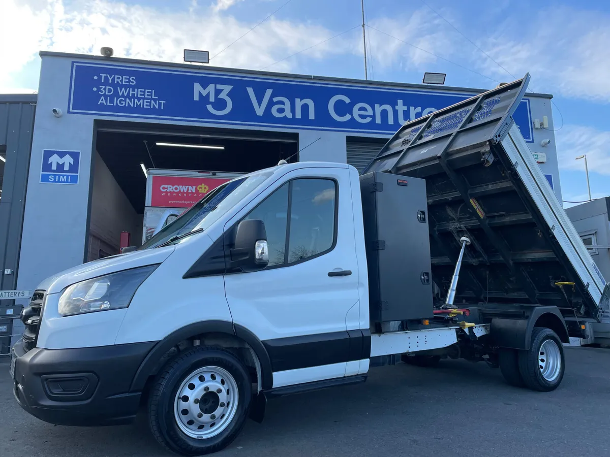 2022 FORD TRANSIT 350M  3 WAY TIPPER - Image 1