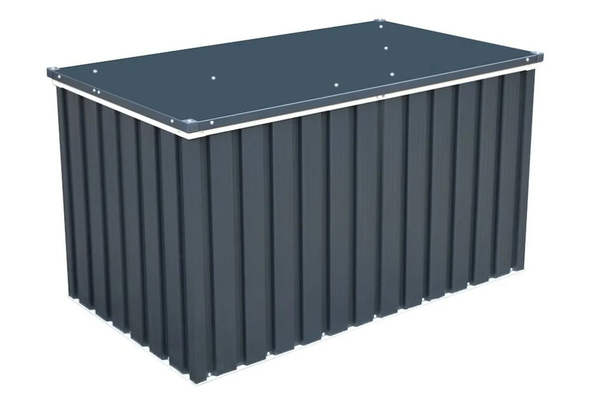 770 Litre Steel Weatherproof Patio Storage Box - Image 4