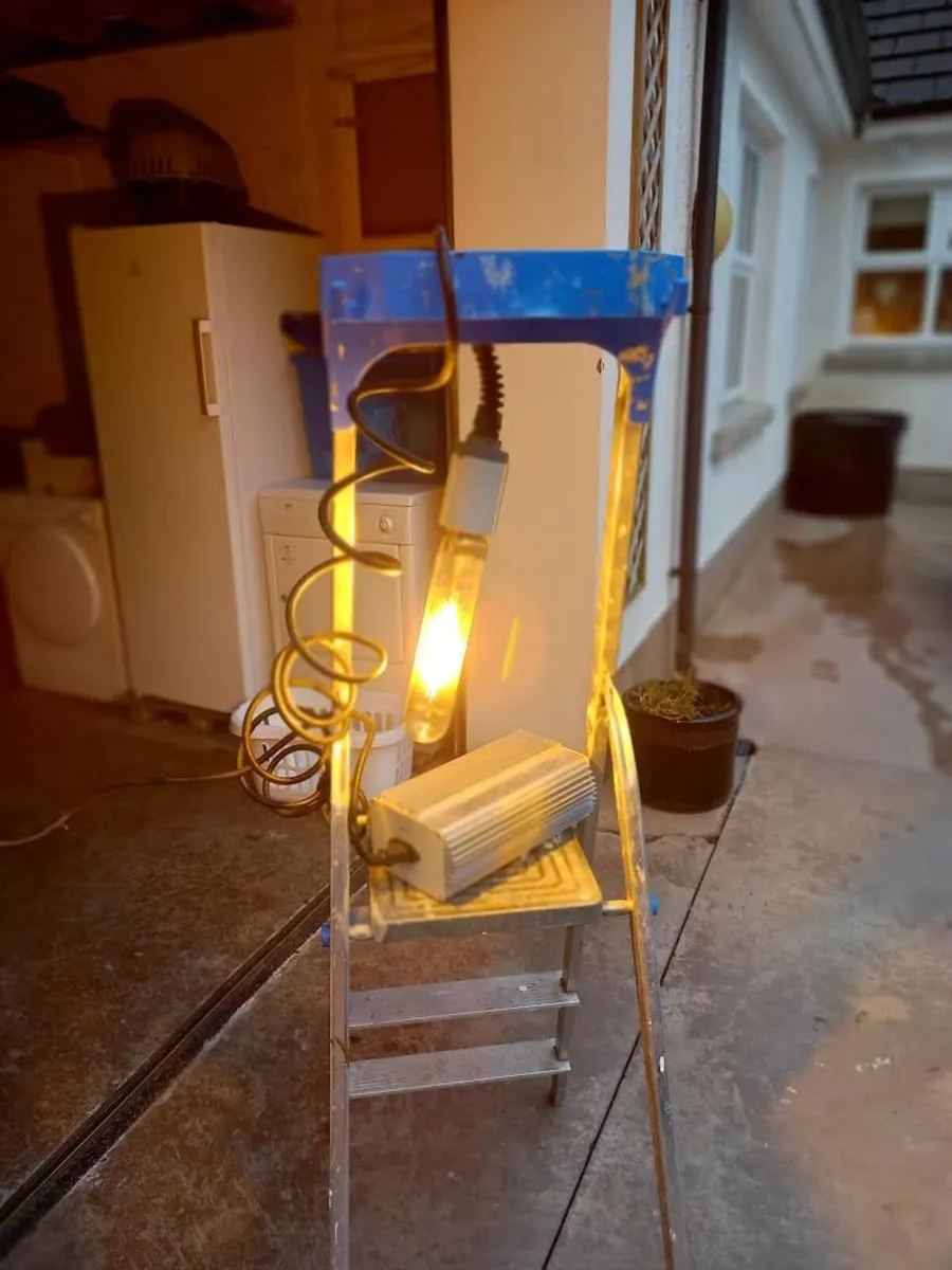 Grow tent and Heat Lamp - Image 3