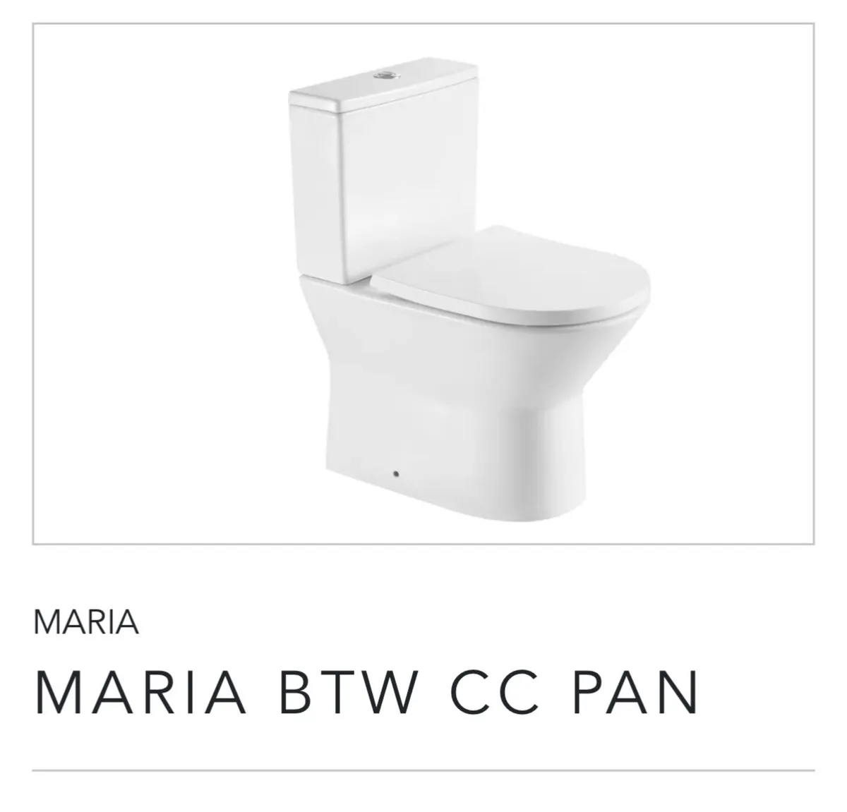 RT Large Maria Toilets x 2 - Image 1