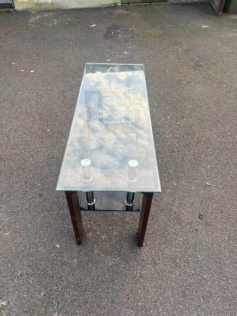 Glass Hall Table - Image 1