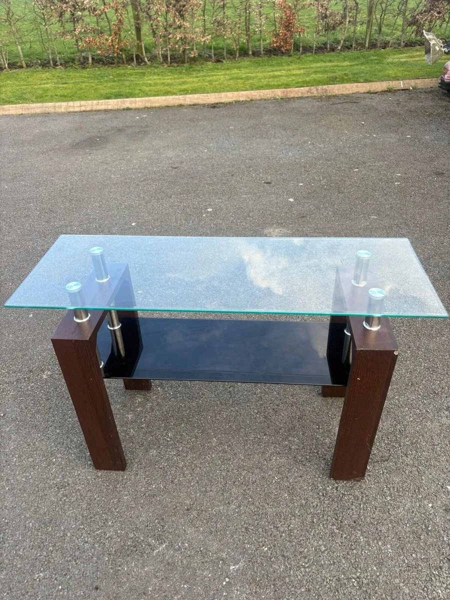 Glass Hall Table - Image 2