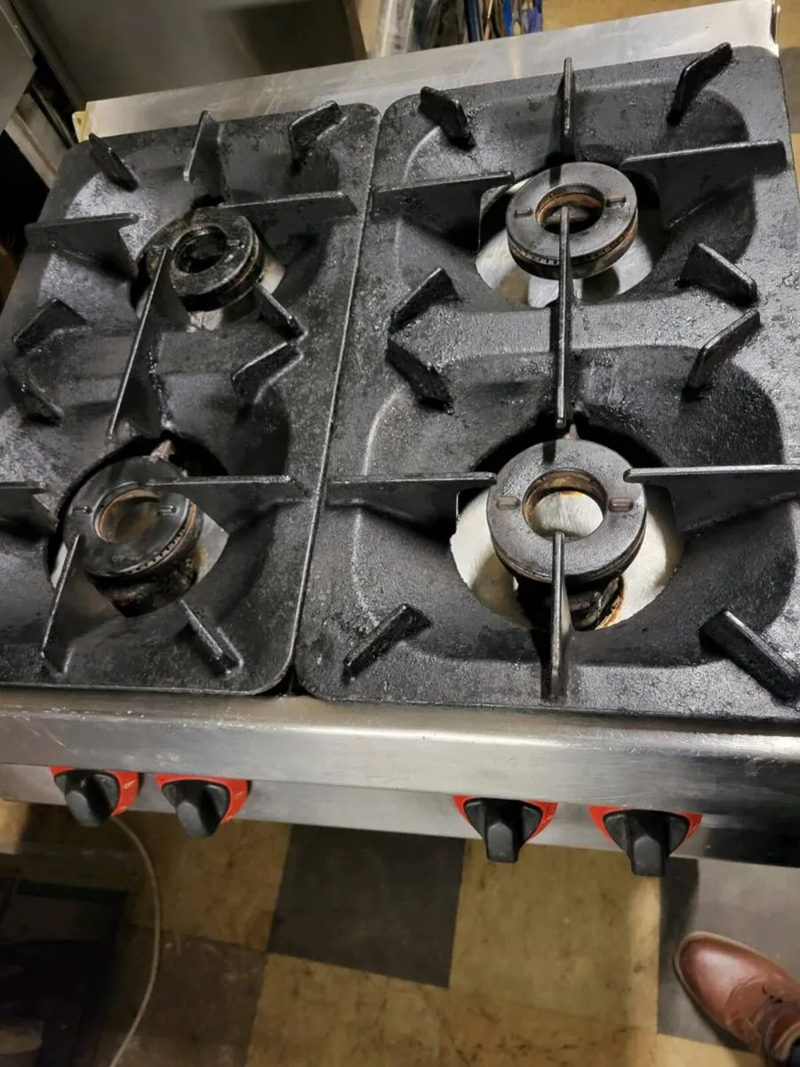 Cooker 4 Burner Nat. Gas Range ANGELO PO - Image 3