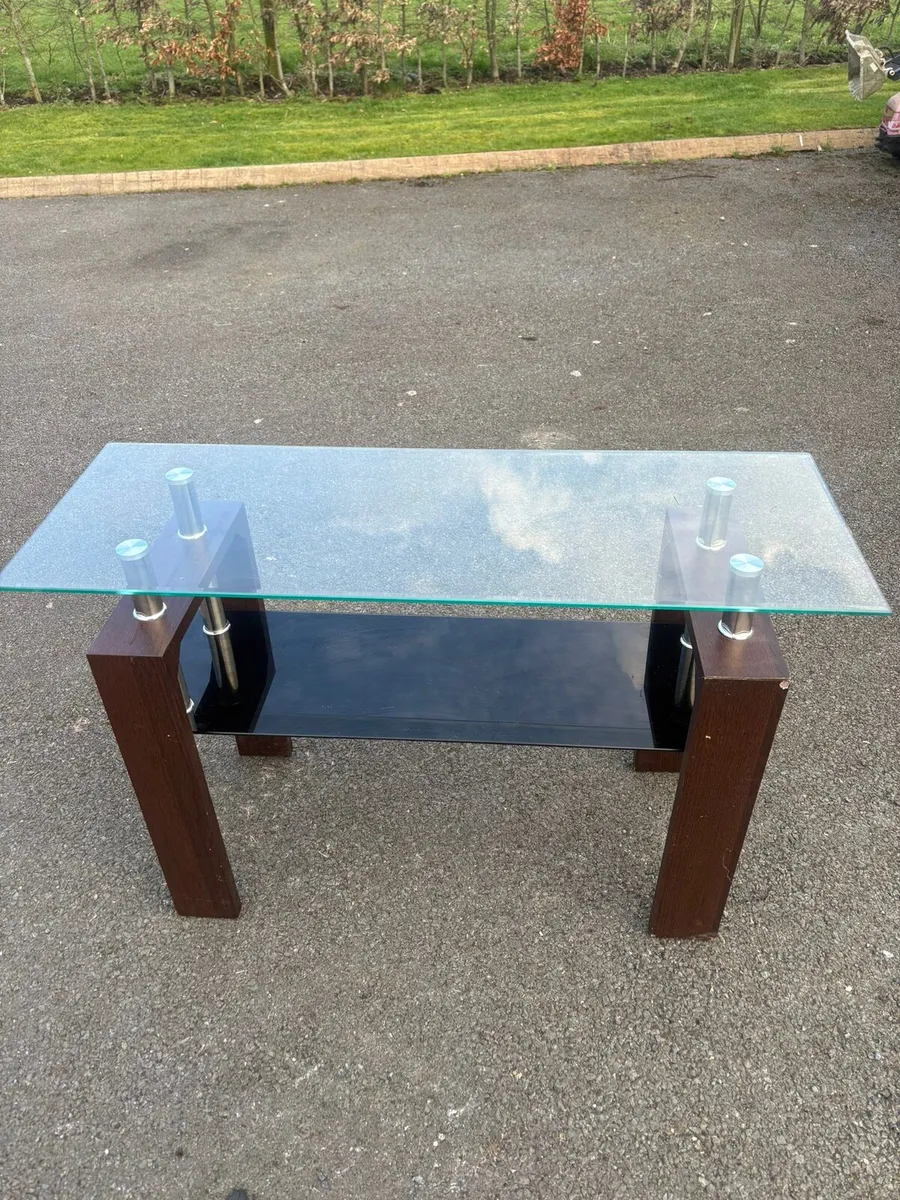 Glass Hall Table - Image 4