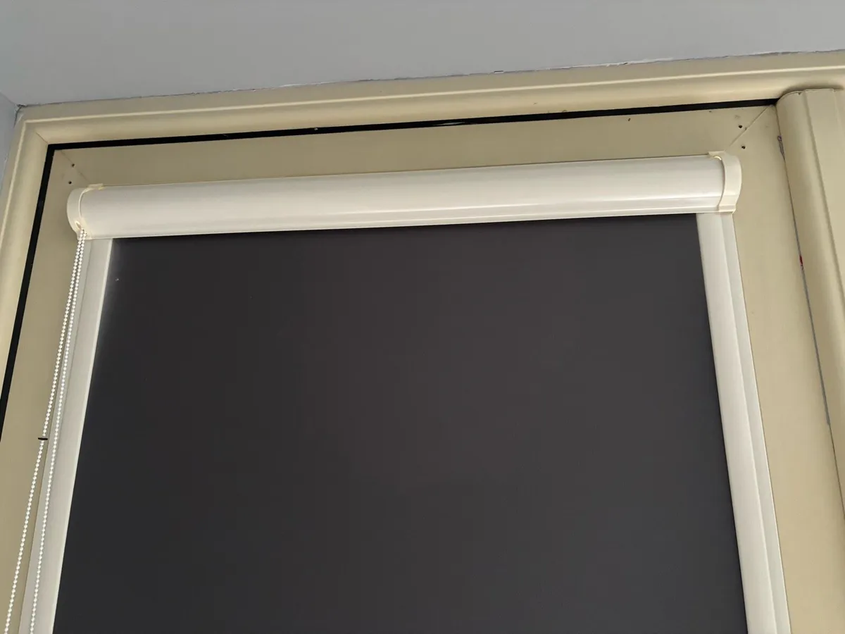 Grey Black out roller blinds - Image 2