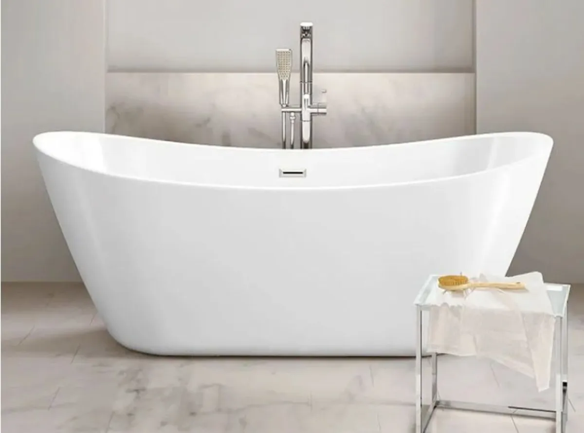 Bathshack - 1800 Double-Ended Freestanding Bath - Image 1