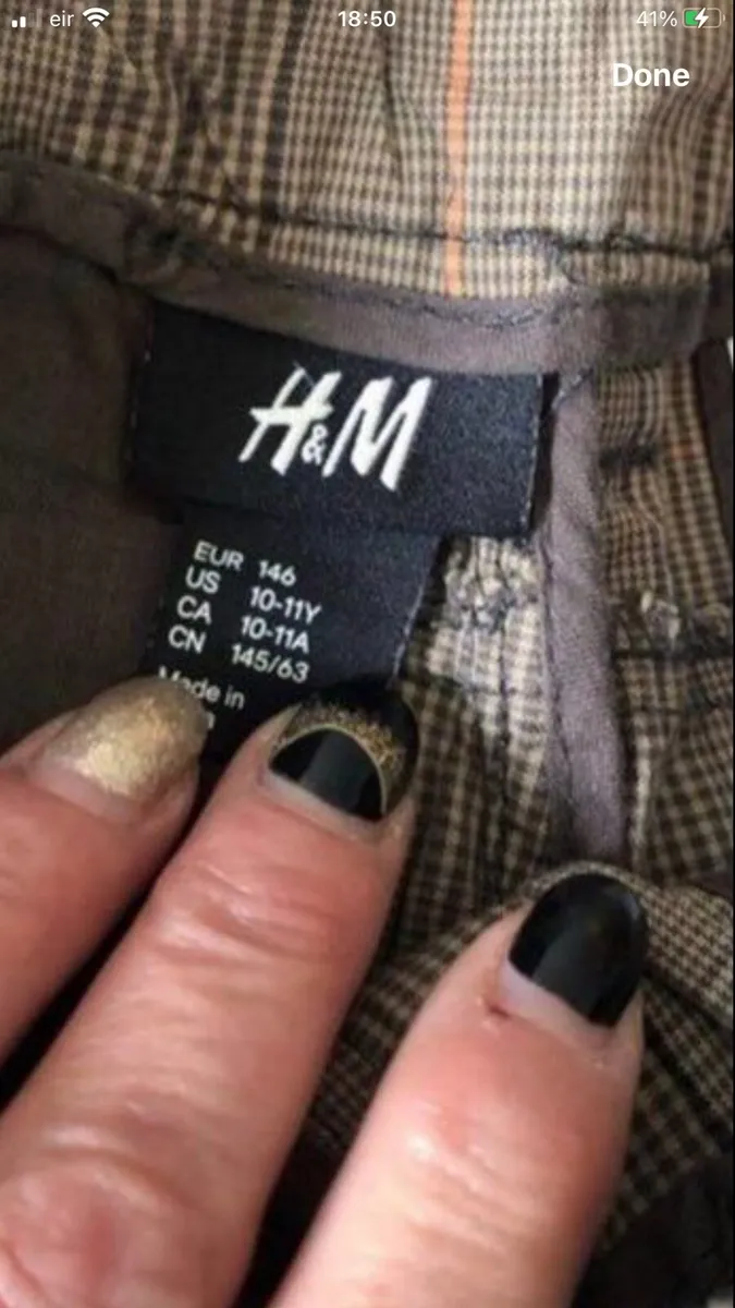 Boys shorts age 10/11 €3 - Image 4