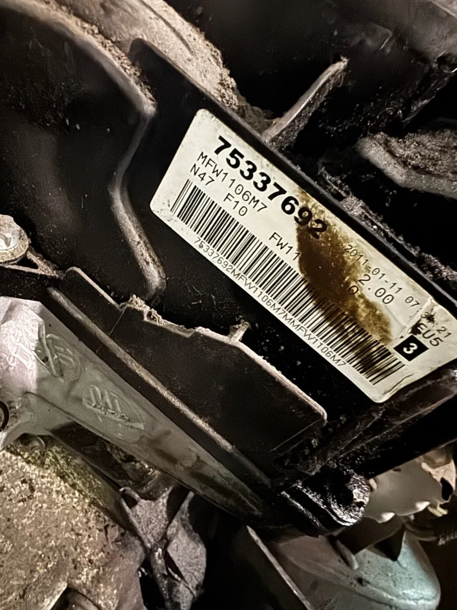 520d F10 N47 engine with automatic gearbox,197km - Image 1