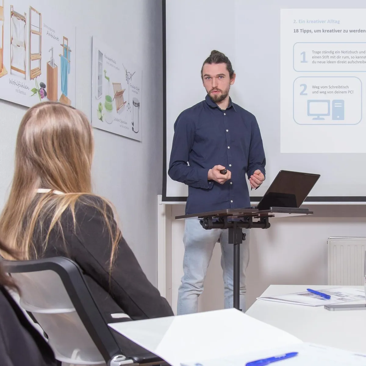 Laptop Table Height-Adjustable 95 x 60 40 cm - Image 2