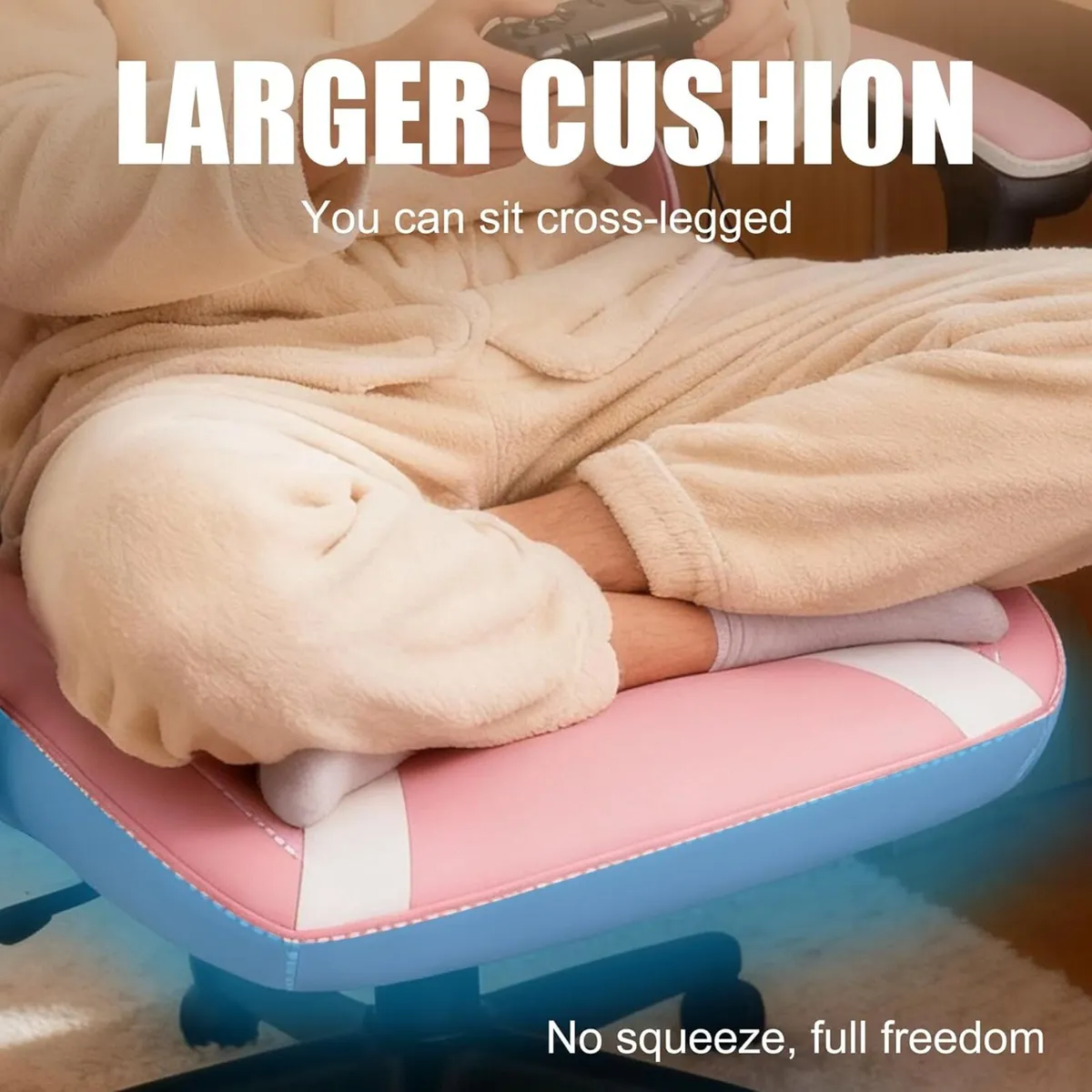 Ergonomic high back seat with breathable mesh - Image 4