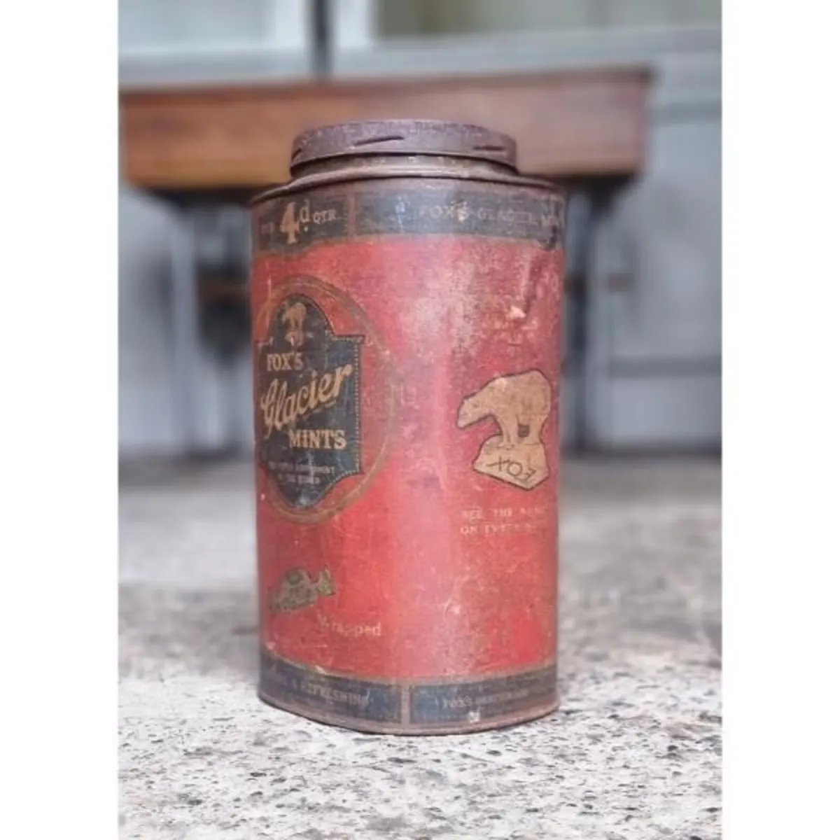 Fox’s Glacier Mint Metal Tin KAS1144 - Image 2