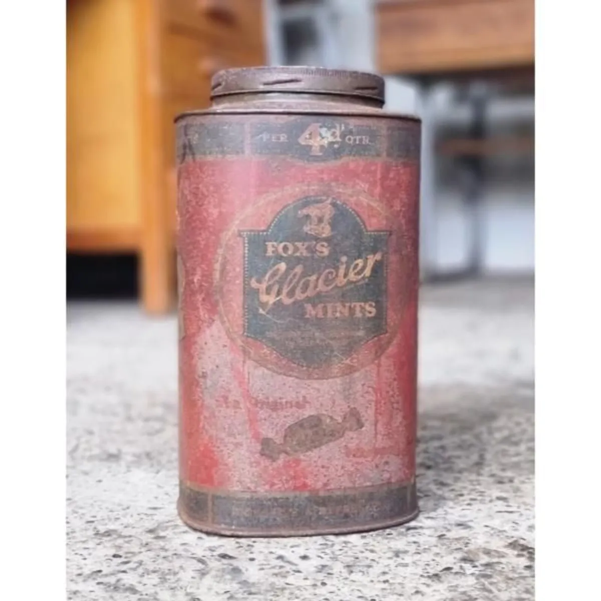 Fox’s Glacier Mint Metal Tin KAS1144 - Image 1