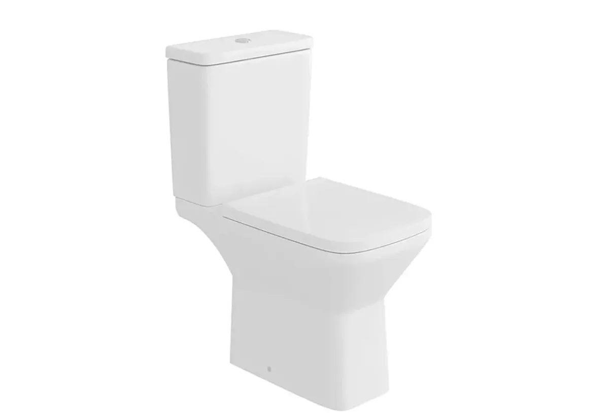 Bathshack Cloakroom WC Toilet & Vanity Bundle - Image 1
