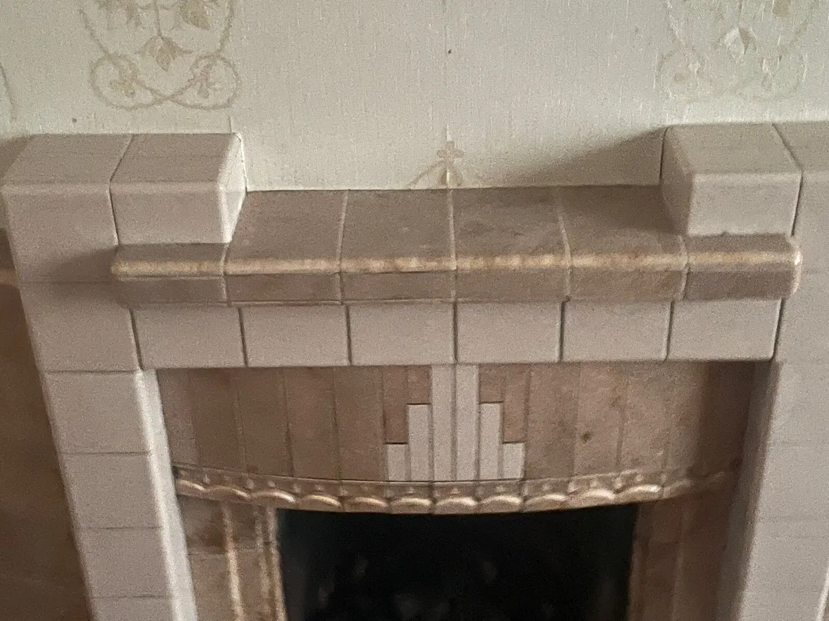 2 x Old Fire places - Image 1