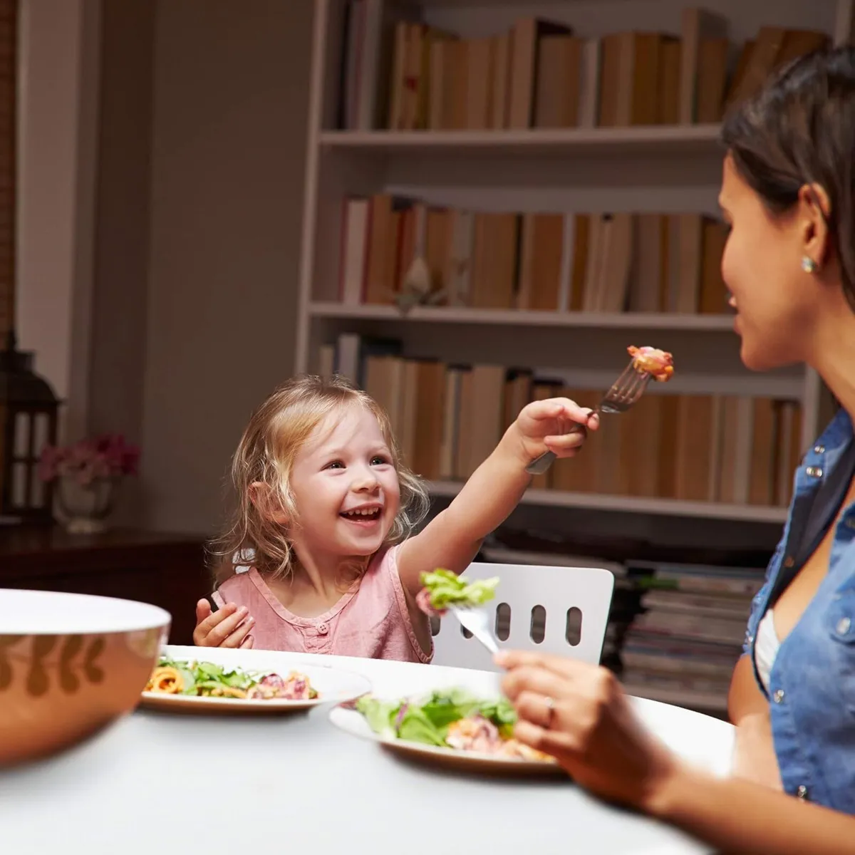 Dining Table Round Nordic Crossed Wood Legs 2 - Image 4