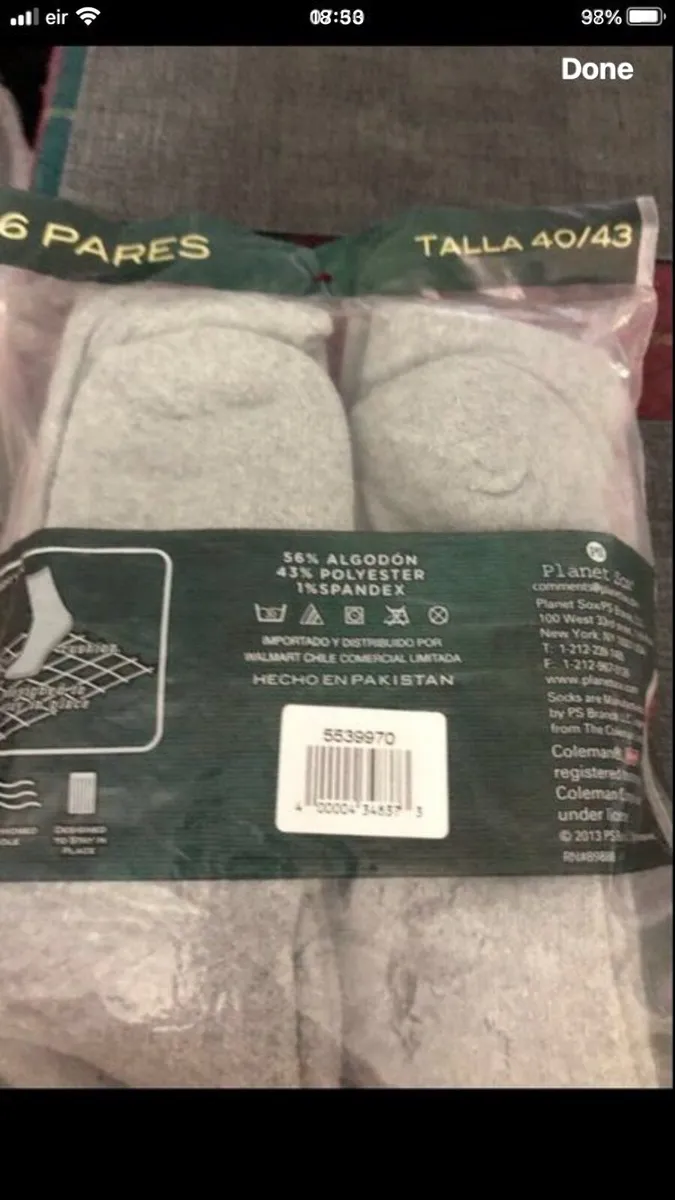 Mens new socks €5 - Image 3