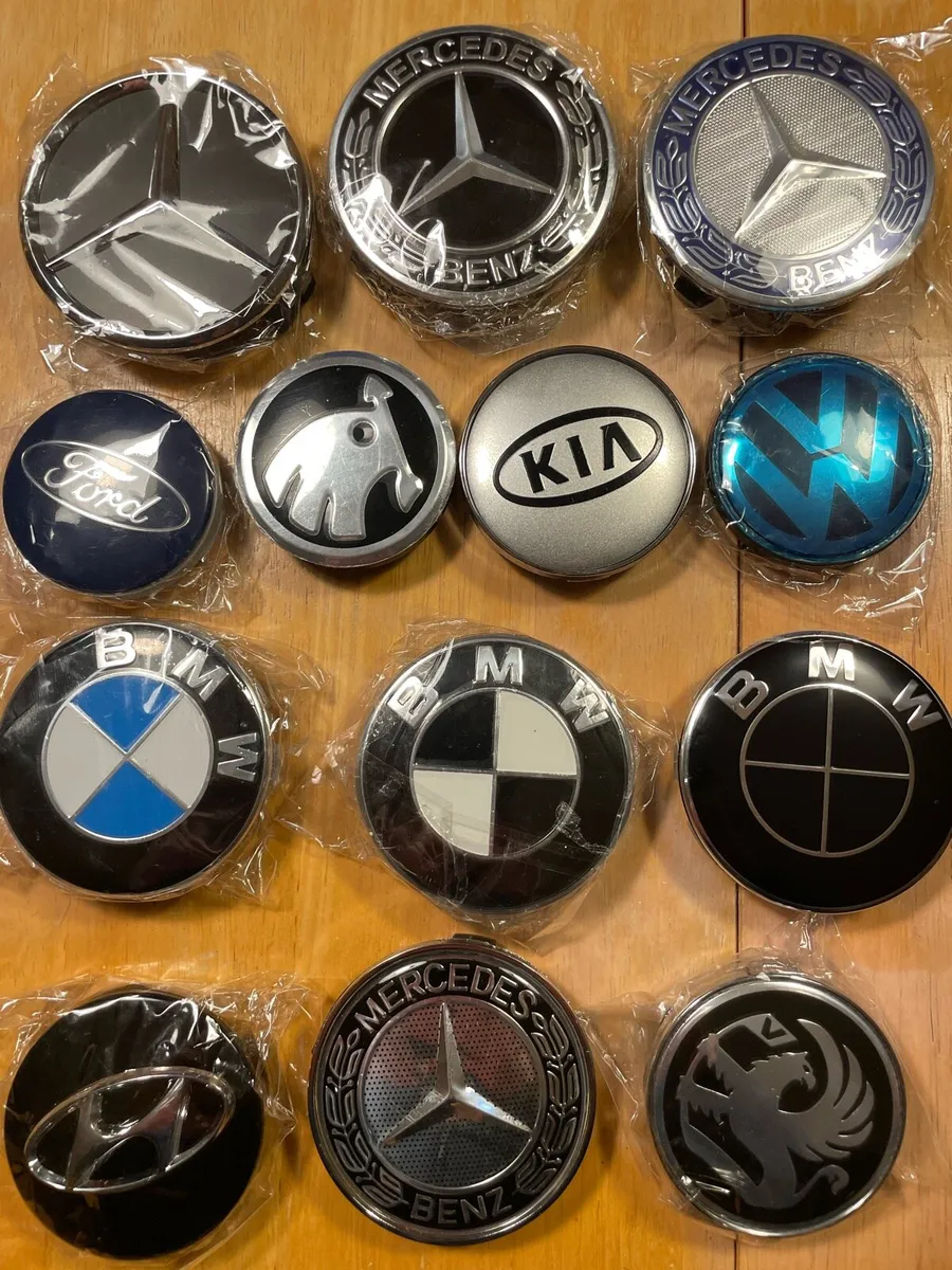 4x Centre Caps All Models BMW Ford Mercedes etc