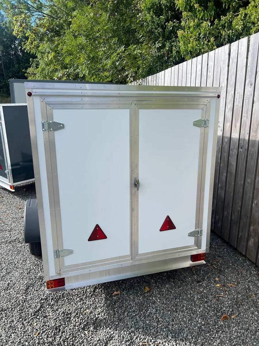 New 8ft x 5ft x 5ft Box Trailer, Tow a Van . - Image 2