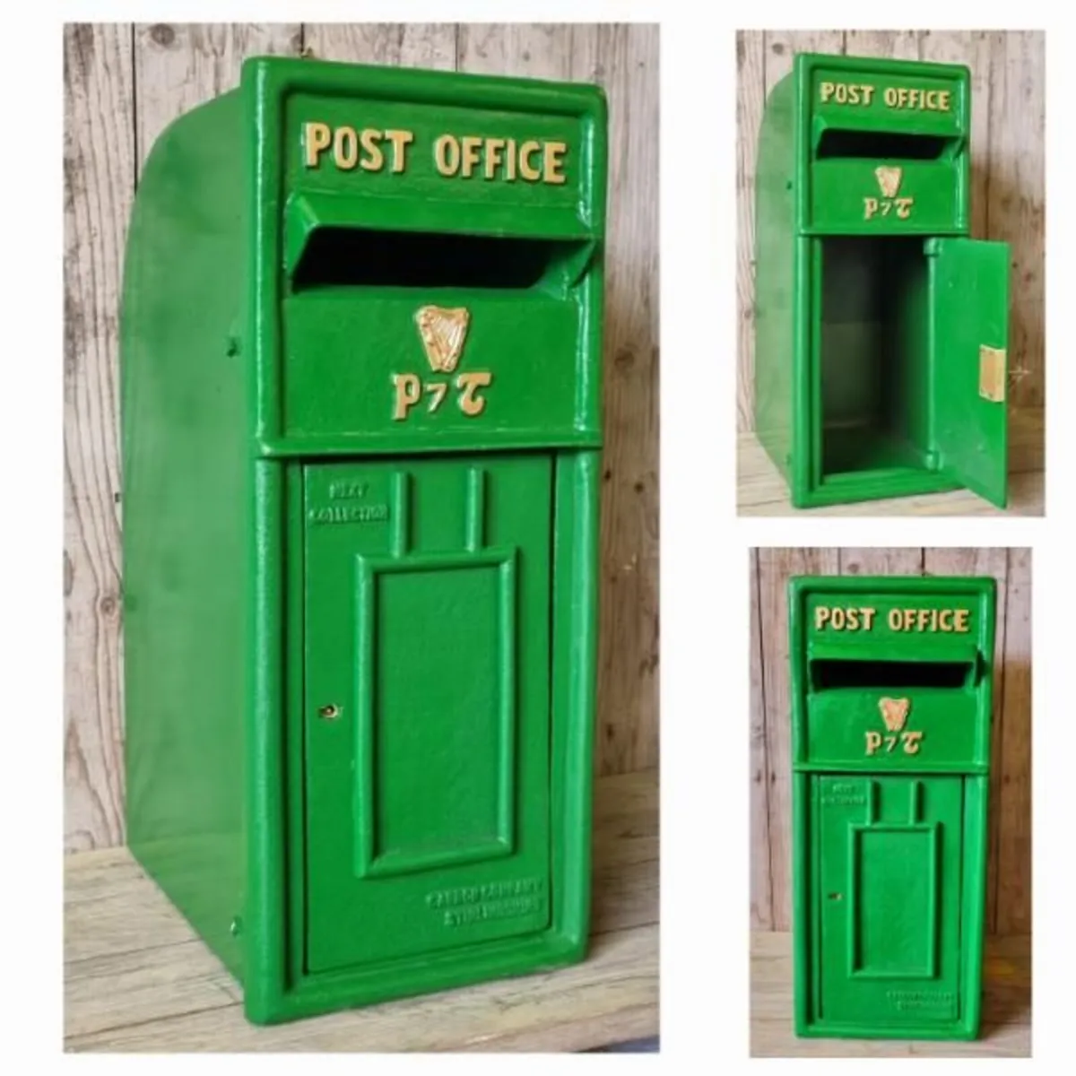 Irish Cast Iron Post Box H233 - Image 1
