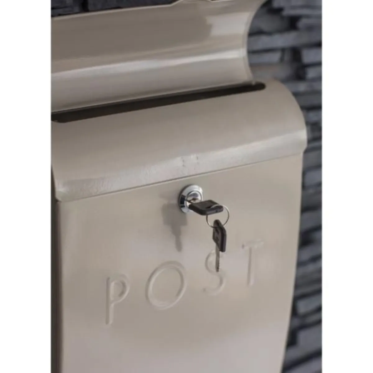 Classic Post Box with Lock Clay GT-63 - Image 2