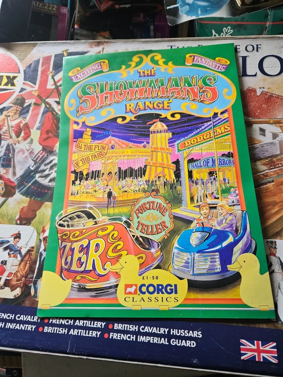 Corgi Circus Fair Ground Showmans Range Booklet - Image 1